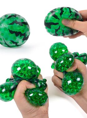 Squishy Fidget vent Toys squeezy Stress ball炫彩葡萄球捏捏乐
