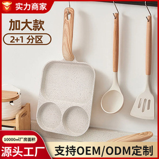 Egg Burger Frying Pan Flat bottomed Induction Cooker Mini Fr