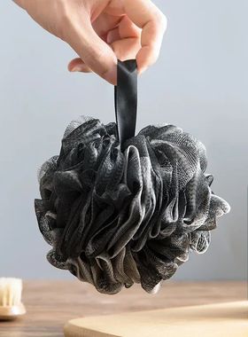 Shower Mesh Sponge Bath Puffs Bubble Ball Loofah Body Exfoli