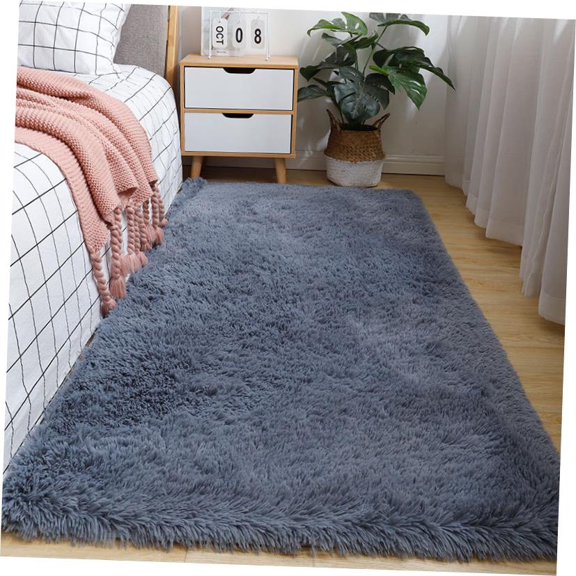 Plush Carpet Living Room Bedroom Fluffy Rug Floor Mat 地毯子