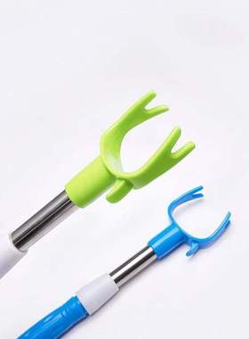 Washing clothes stick bar folding long serving fork pick