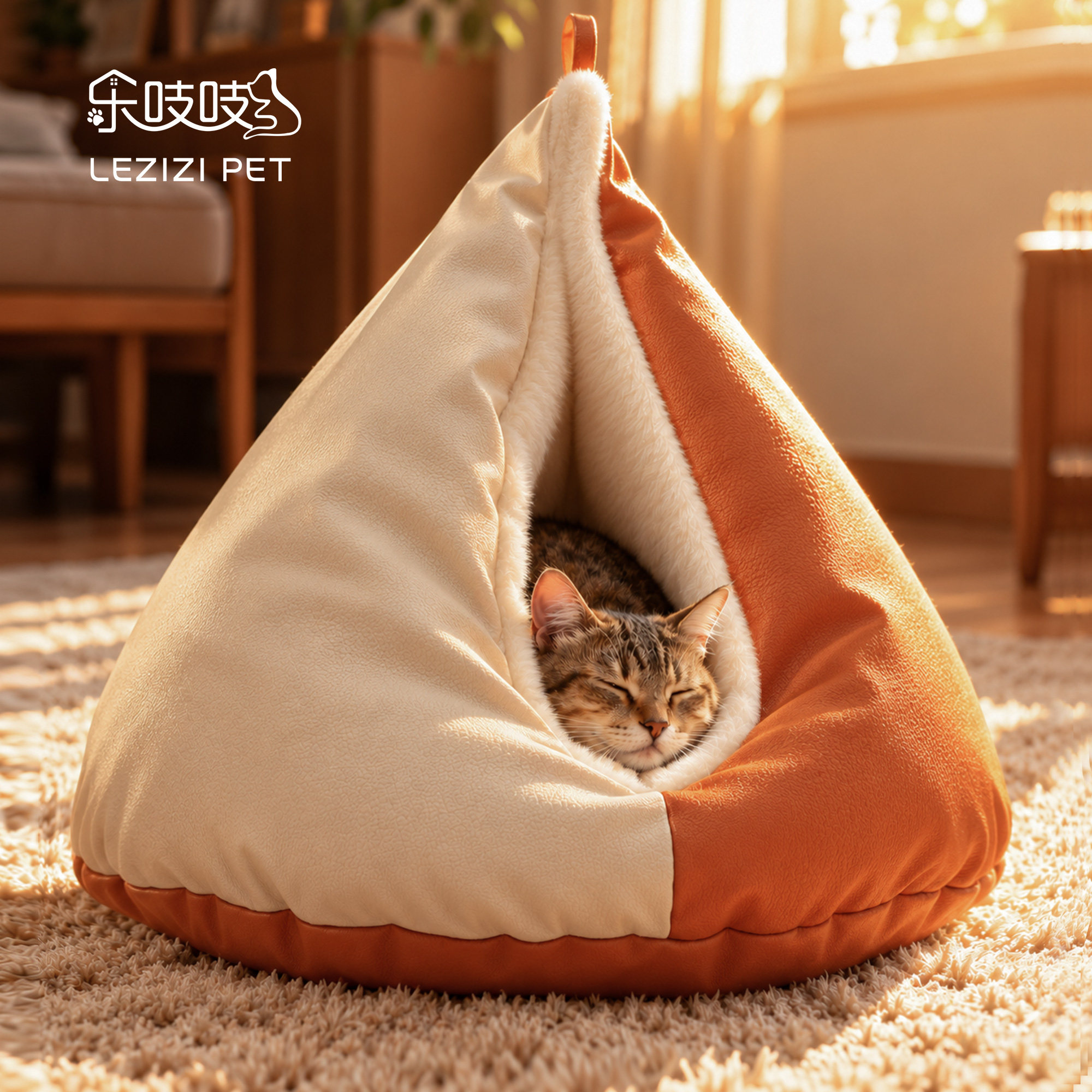 【26新款】鸡屁股猫窝可拆洗冬季