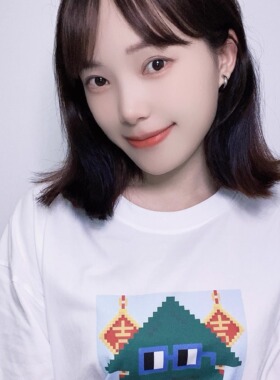 NOUNS#1214纯棉白色落肩直喷T恤