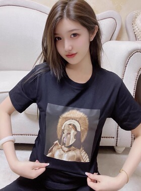 【T】无聊大猩猩BGSC#105-2黑色纯棉T恤