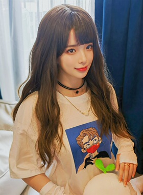 十三白头像#282纯棉白色落肩直喷春夏男女短袖T恤