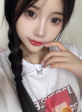 【T】北冥同款纯棉白色落肩直喷T恤