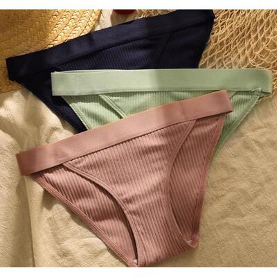 Thongs for Women Underwear Breathable Ladies Cotton Knickers