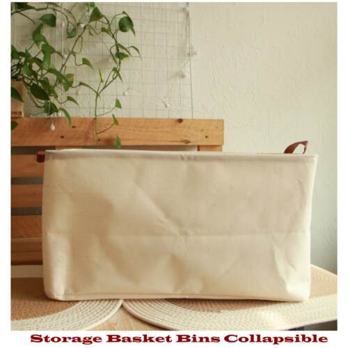 Fabric Cube Bins Storage Baskets Foldable Storage Bins