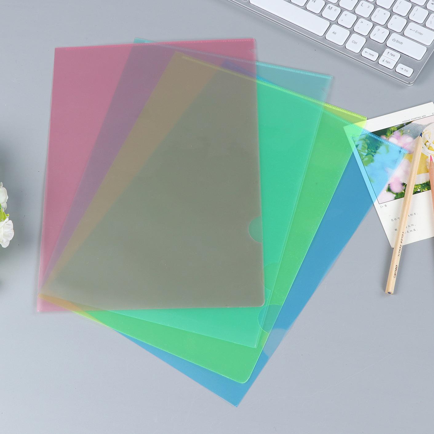 10pcs A4 File folders A3 bag FC folder Single Sheet 文档夹