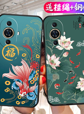 适用华为GOA一AL80手机壳nova11pro卡通GOA-AL80U新款n11ultra轻薄goaal80软壳g0aal8o保护套g0a全包防摔硅胶