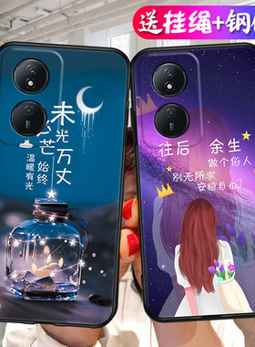 荣耀CLK一AN00手机壳CLKAN00适用clkanoo畅玩50plus外壳男anoo女honor华为play8t保护套tclk全包防摔硅胶软壳