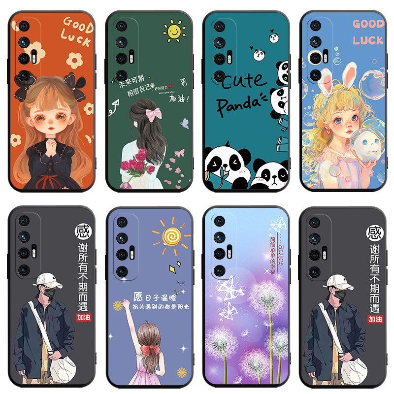 适用于小米10S手机壳MI10s全屏膜ml10s贴模MIUI10s软套ml1Os卡通xm10s防摔M2102J2SC硅胶小米十s可爱m110s女