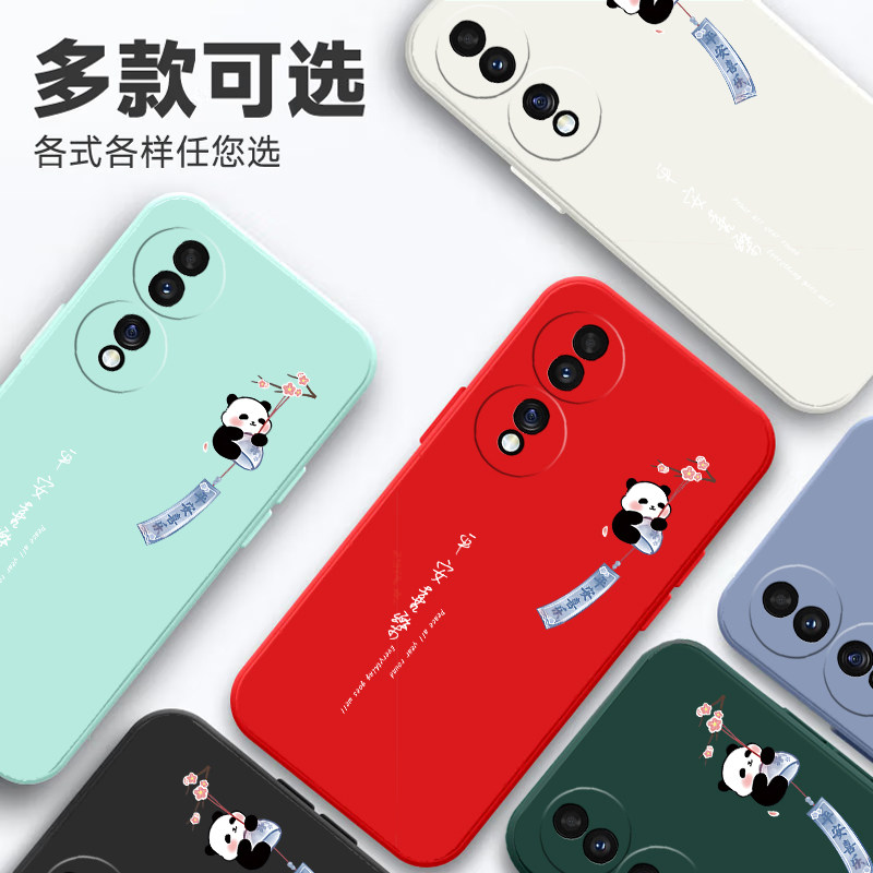 适用华为荣耀70手机壳Honor7O保护套H0N0R70新款曲面屏专用外壳hon0r70卡通X70七零七十全包防摔硅胶男女
