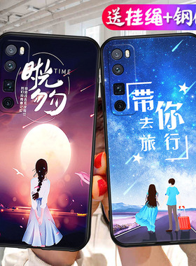 适用华为JER一AN10手机壳JERAN20保护5G套Nova7Pro新款noⅴa7Por曲面屏n0va曲屏Pr0硅胶novapro男女防摔卡通