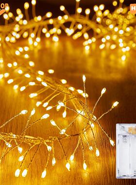 LED Firecracker String Lights Fairy Christmas Decorations