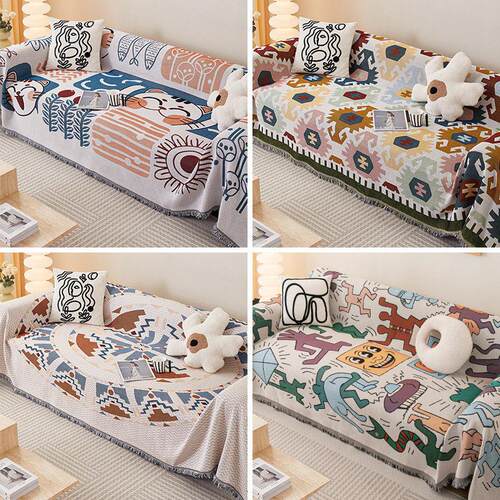 Sofa towel, full cover fabric, camping blanket, cover towel