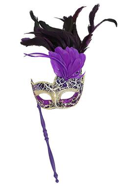Masquerade mask Wedding Carnival Party Performance Purple Co