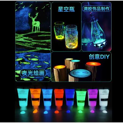 2025 Neon Fluorescent Body Paint Glow In The Dark Face Paint