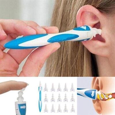 Smart Swab Earwax Removal Soft Spiral Ear Cleaner Ear-pick