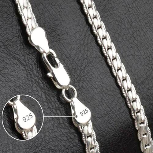 20-60cm 925 sterling Silver luxury brand design noble Neckla