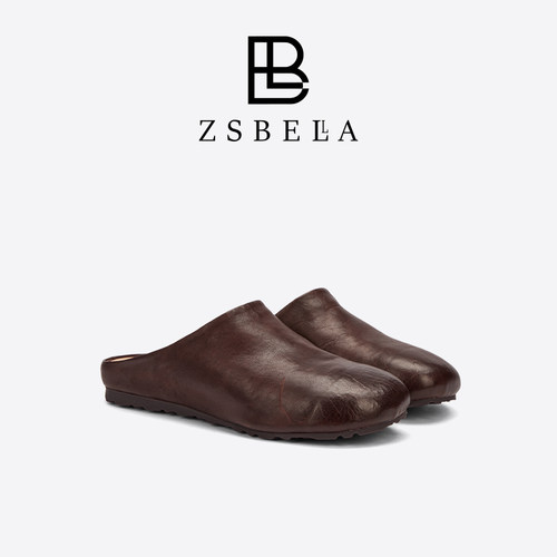 ZSBELLA一脚蹬半拖鞋