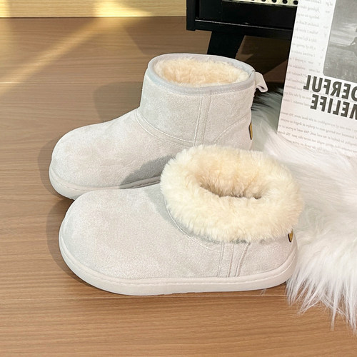 回力雪地靴女2025冬季新款