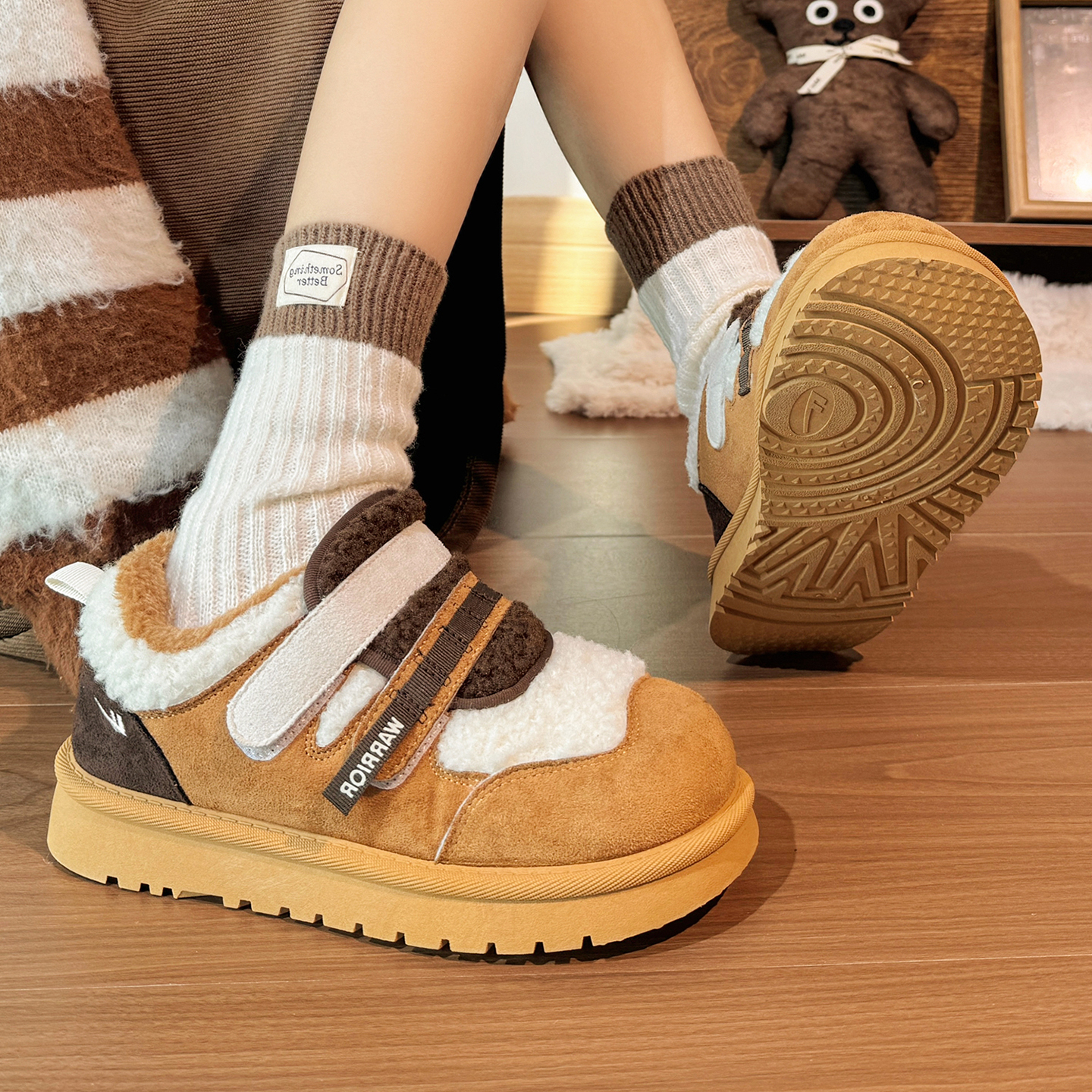 回力雪地靴女鞋2025冬季新款