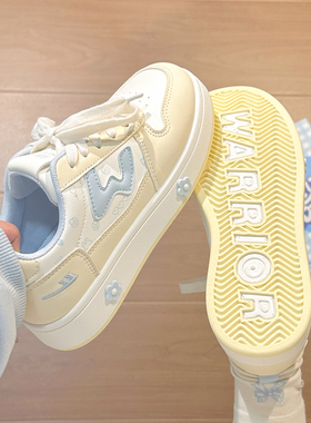 回力小众设计小白鞋女春季新款百搭学生软底轻便高颜值初中生板鞋