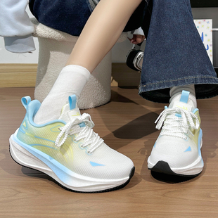回力运动鞋女2026春季新款跑步减震轻便鞋子网鞋中考体育专用鞋子