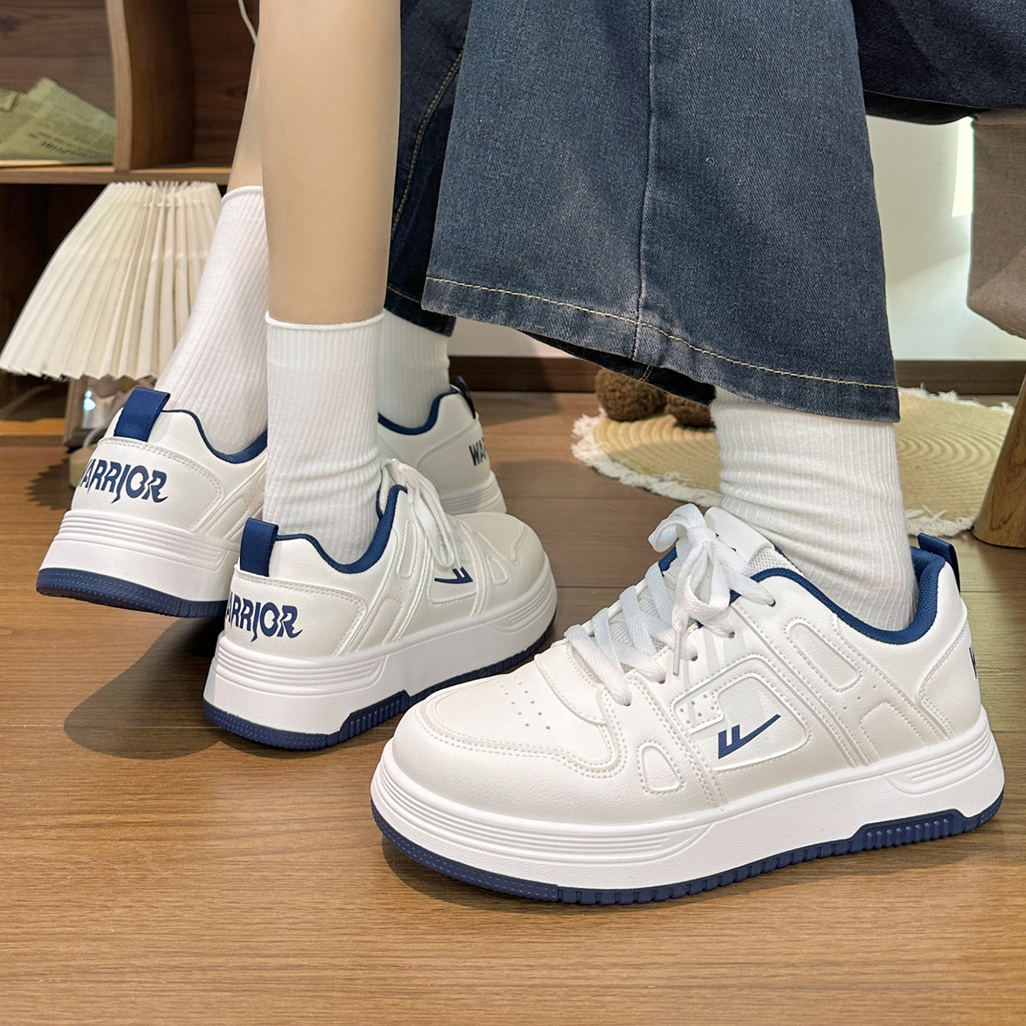 回力男鞋春季新款情侣小白鞋女厚底百搭男女同款休闲鞋高颜值板鞋,流行男鞋,休闲板鞋,淘宝优惠券,粉丝福利购,淘宝优惠卷