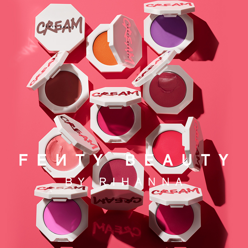 FENTY BEAUTY蕾哈娜新品Cheeks Out腮红膏眼唇多用工具