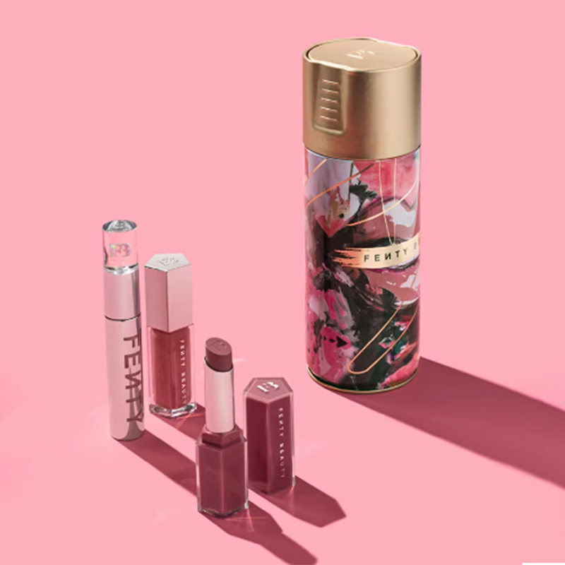 FentyBeauty蕾哈娜唇彩套组细闪润养水润唇釉临期