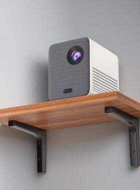 投影仪支架墙上一字隔板床头壁挂置物架客厅墙收纳架家用投影机架