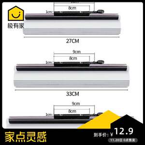 可立美胶棉头灰色卡槽式滚轮式拖把头海绵免手洗吸水耐用替换装包