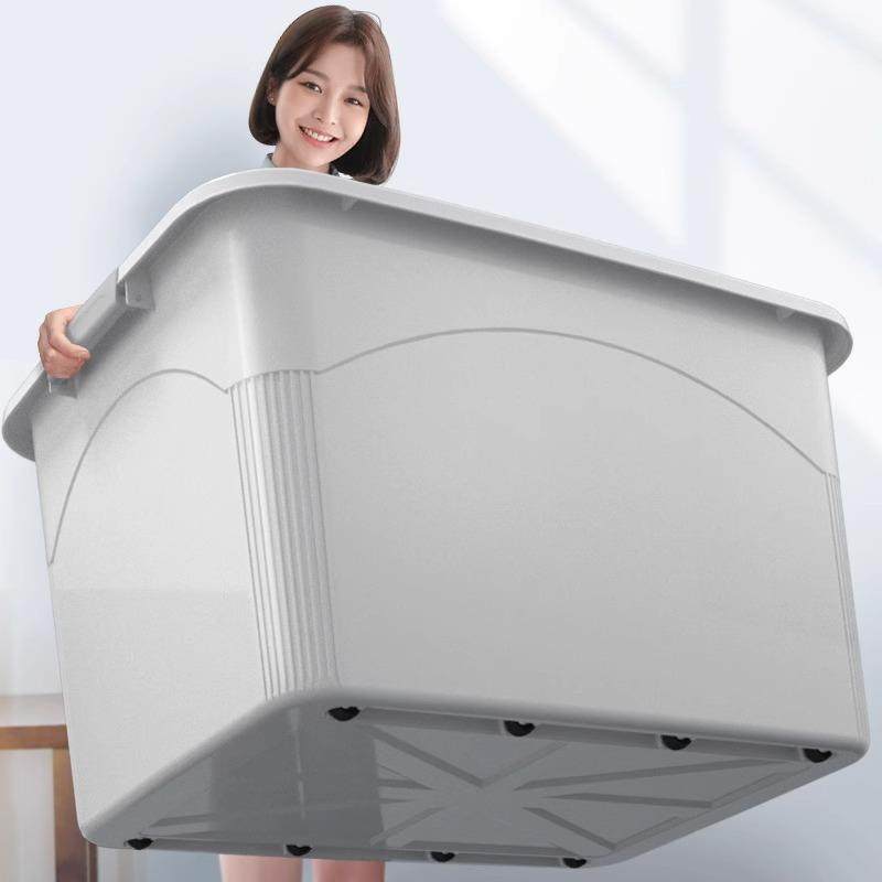 加厚特大号收纳箱盖子手提箱带盖长方形透明盒塑料防尘盖单独盖子