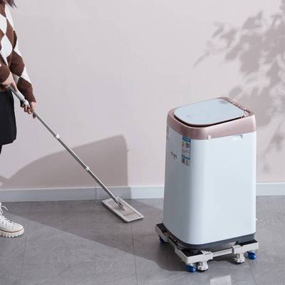 迷你洗衣机底座架垫高支架置物架移动加高托架滑轮洗鞋机增高架子