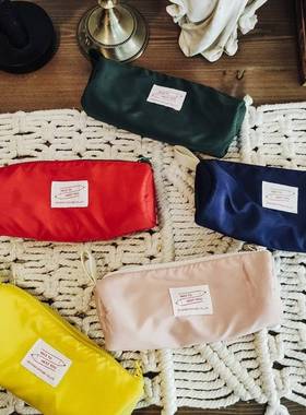 三明治笔袋七明治新款ntmy同款大容量流行简约日系学霸女文具盒