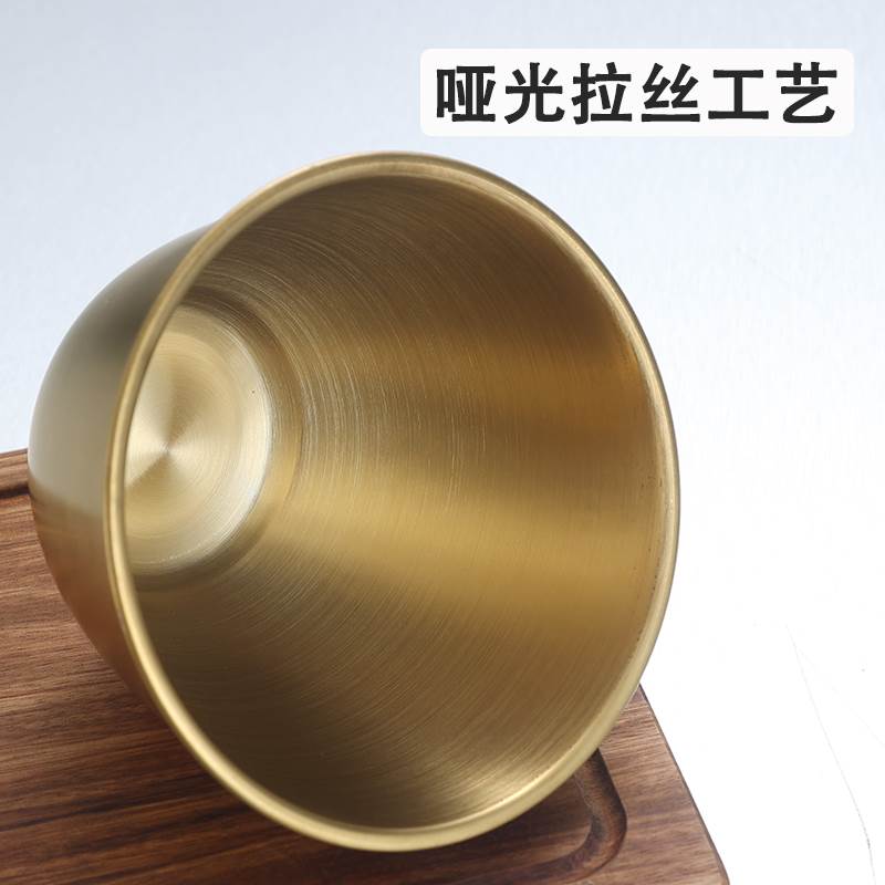 不锈钢生菜碗斜口碗商用韩式烤肉店火锅店装放生菜蔬菜青菜碗桶