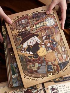 魔法同学录小学生六年级毕业成长纪念册小众高级感2023新款活页本初中高颜值ins风通讯录男孩女生留言签名本