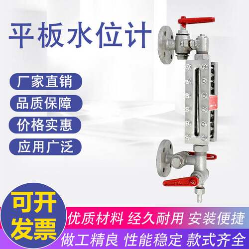 平板水位计B42X-2.5锅炉水位计 锅炉水位表B49X-25锅炉双色水位计