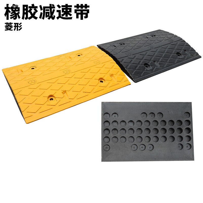 减速带线槽橡胶一二线槽地面电线保护槽pvc电缆盖线公路橡胶减速