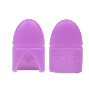 十字绣指套耐磨软硅胶手指套防护指甲套防扎手工顶针缝纫工具防滑