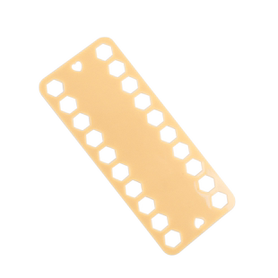 十字绣线板带数字6个线板大孔加厚塑料穿线板绣花线理线板绕线