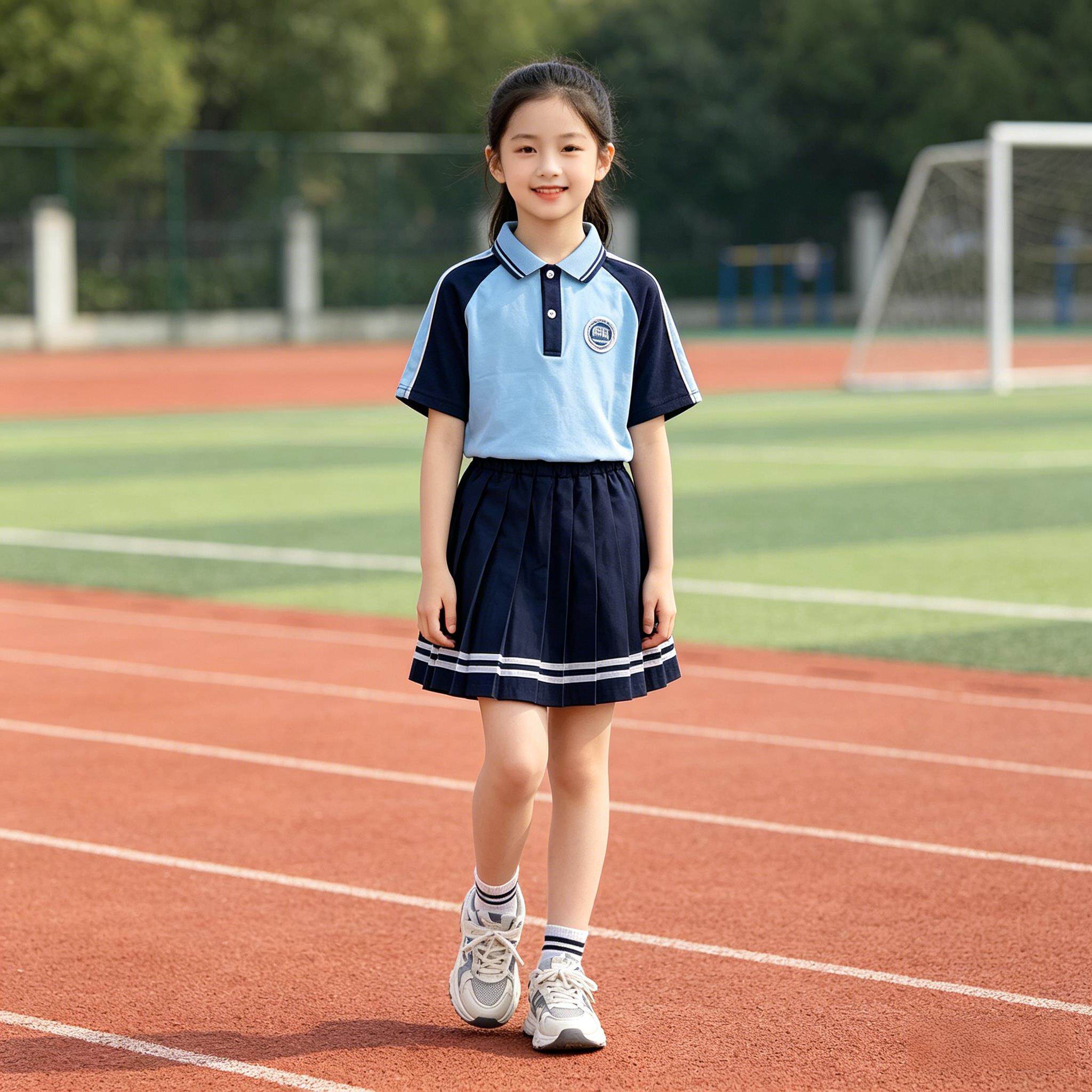 松永服饰[小学部]女短袖