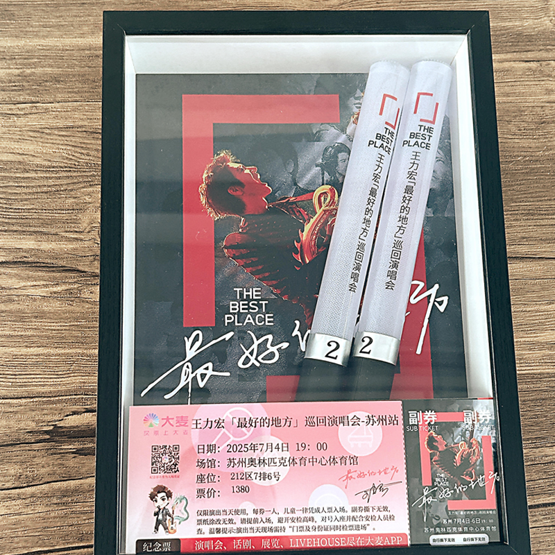 王力宏演唱会周边应援棒收纳盒