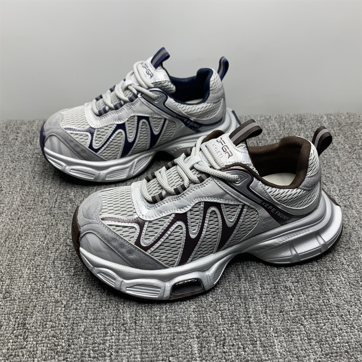 商场撤柜处理厚底老爹鞋女鞋2025新款网面透气时尚跑步运动休闲鞋,女鞋,老爹鞋,淘宝优惠券,粉丝福利购,淘宝优惠卷