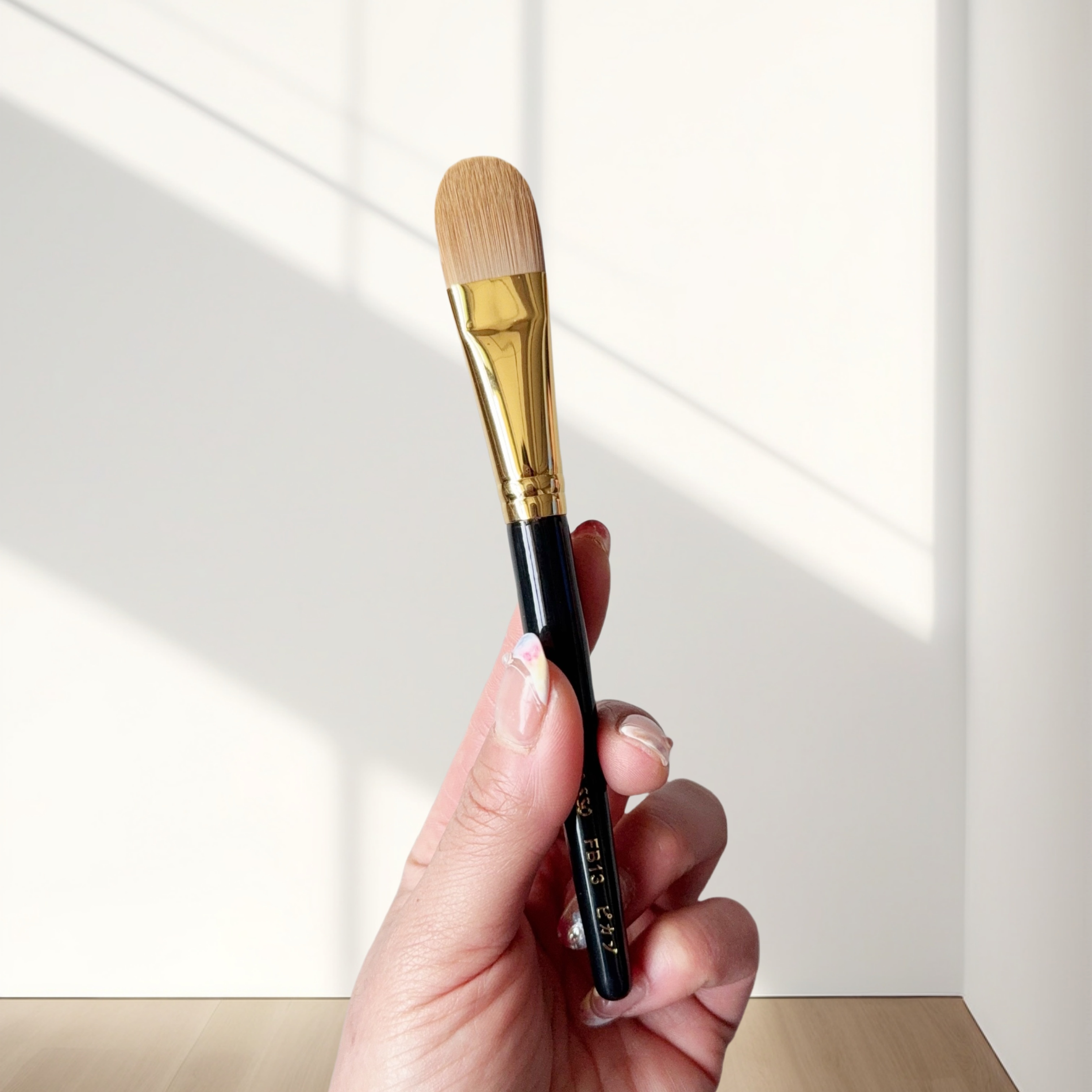 毕加索FB13舌型扁平粉底刷