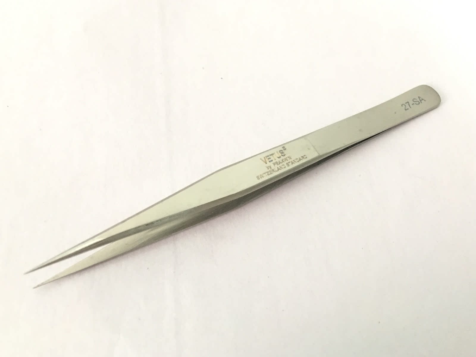 시계 수리 도구 NO. 27 핀셋 고품질 항자성 스테인레스 스틸 핀셋 좋은 품질