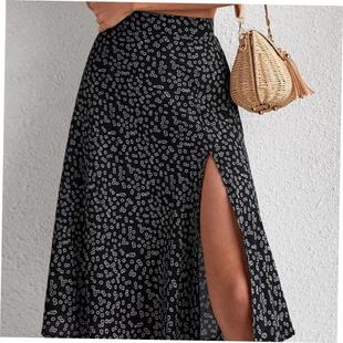 2023 New Women Summer Wrapped Skirts Beach Holiday Clothes H