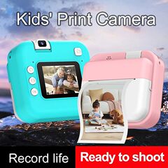 Children's Polaroid Printing Camera Mini Camera 1080P HD Fli